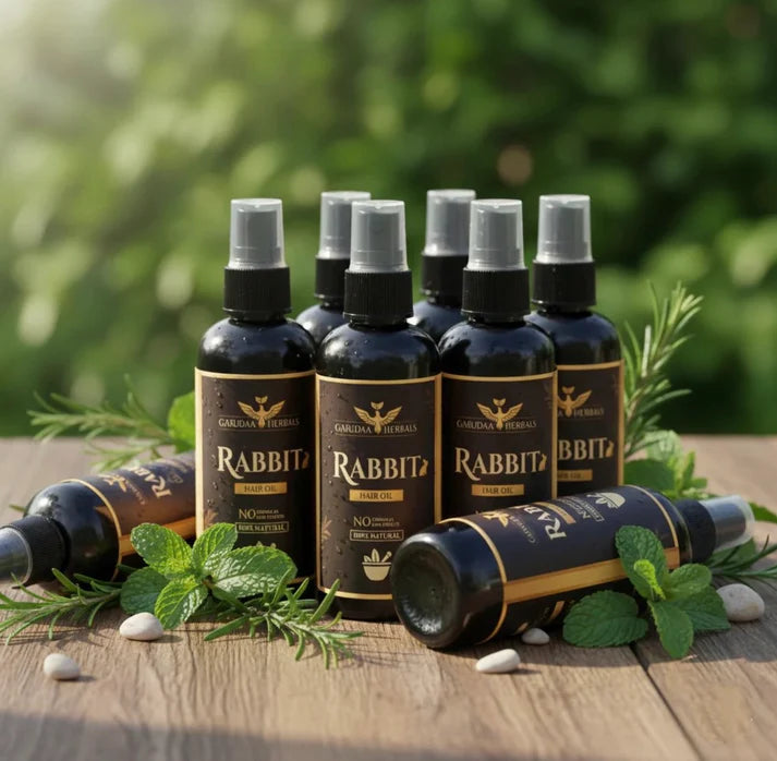 Rabit Herbal Hair Oil - 100% Effective!